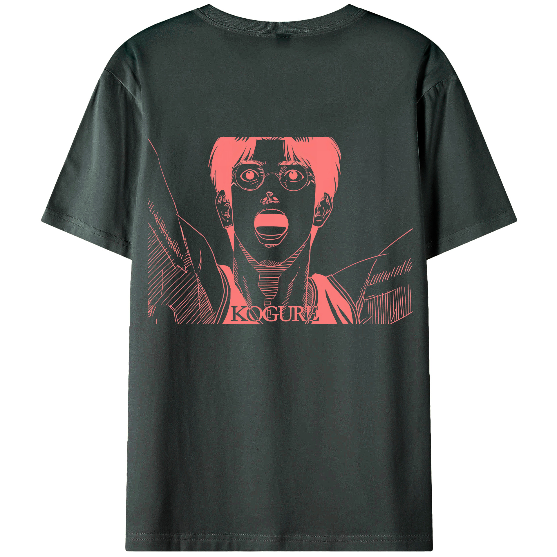 （画像用） SLAM DUNK／スラムダンク 綿100％ メンズ半袖Tシャツ（バックプリント） 通気性